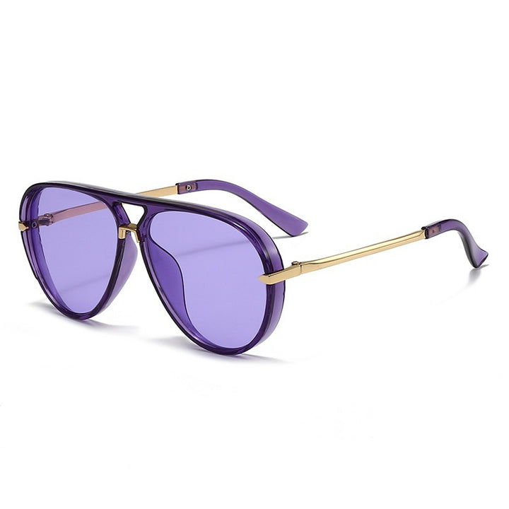 Men's Aviator Style Polarized Sunglasses Bowlift