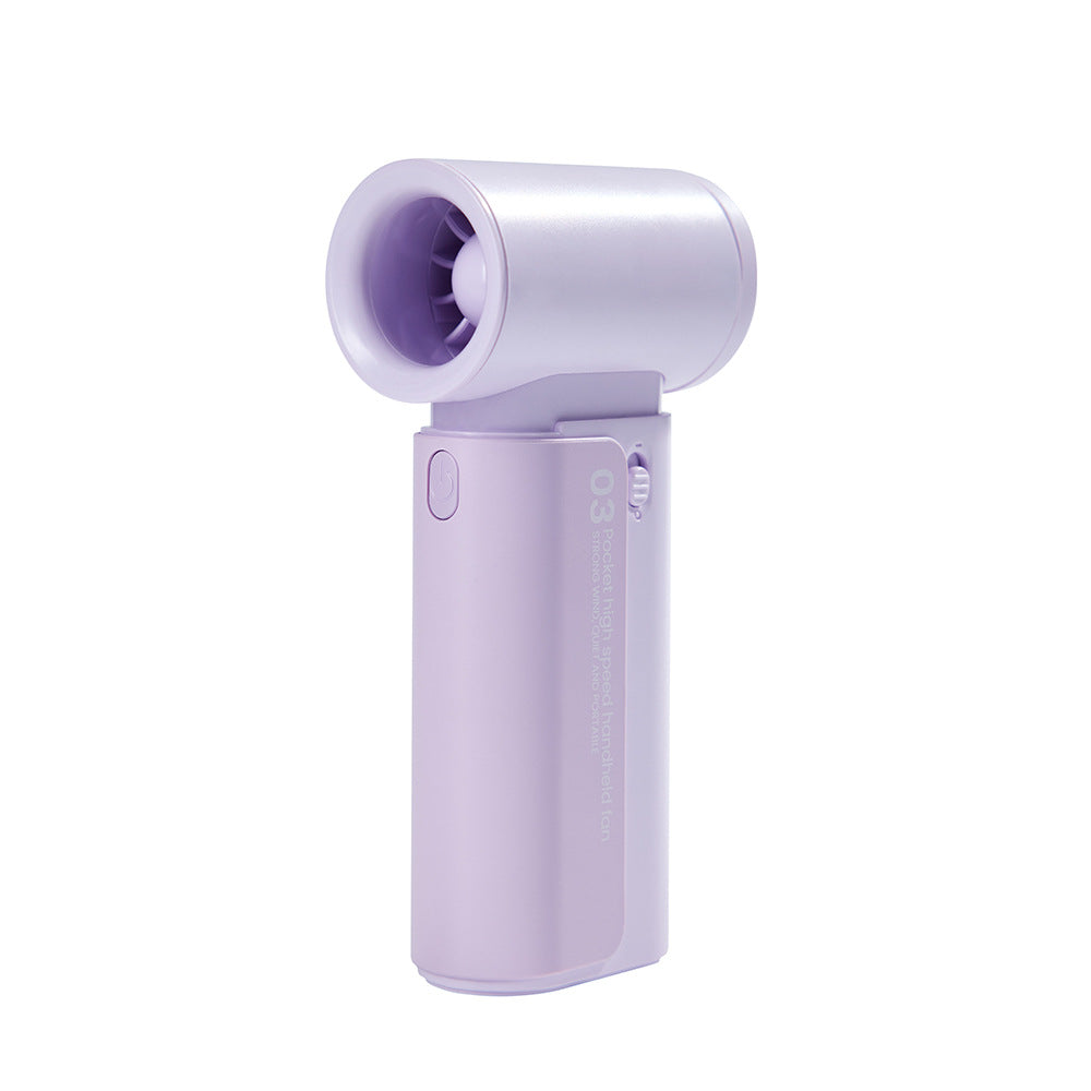 Women portable high-speed hand fan Bowlift