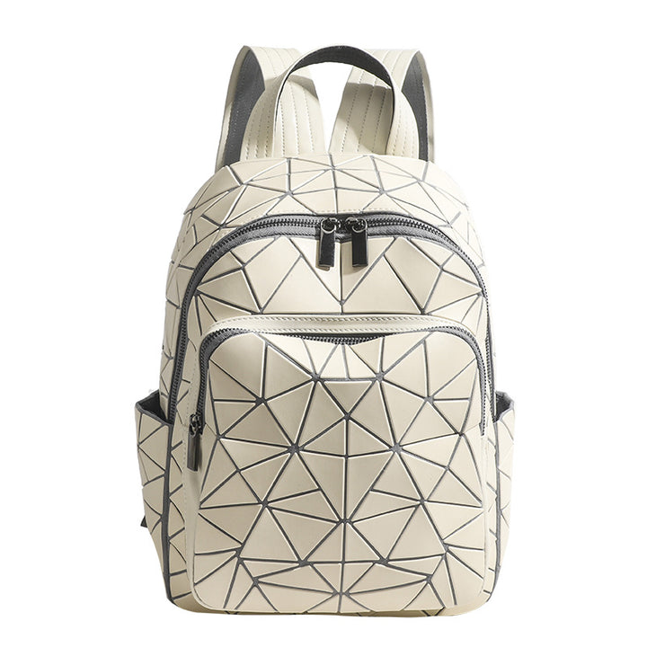 Geometric Patterned Stylish Backpack