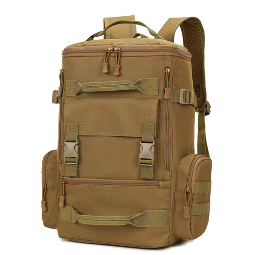 Multifunctional outdoor backpack with expandable storage and water-repellent material Bowlift