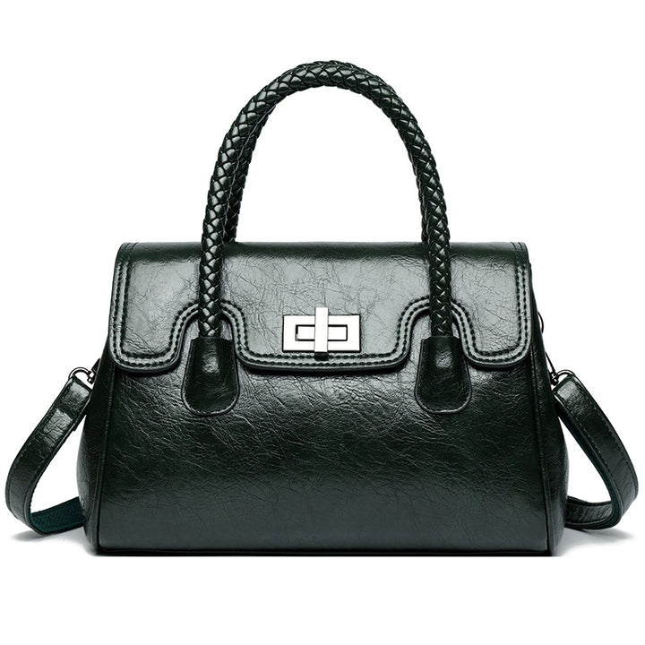 Elegant Double-Handle Handbag Bowlift