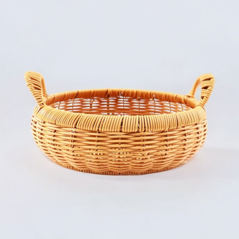 Women's storage basket with handle made of willow Bowlift