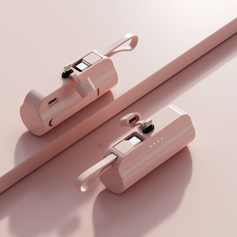 Portable power bank with multifunctional charging ports and digital display Bowlift