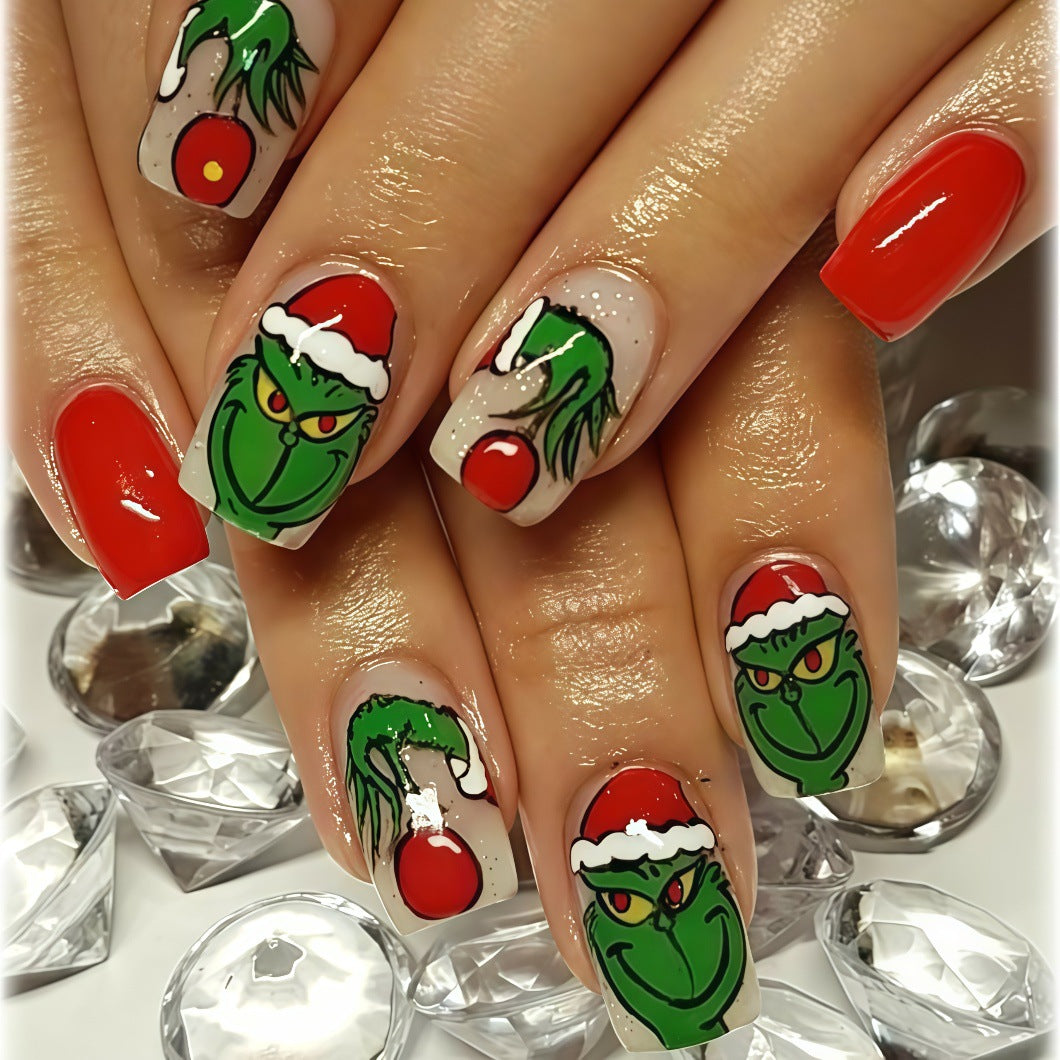 Creative Holiday Art Nails Bowlift