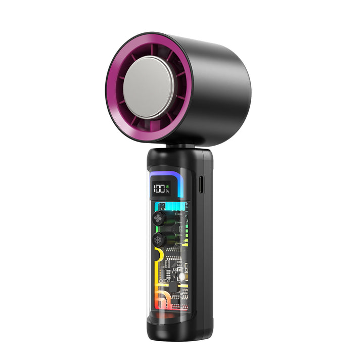 Unisex Smart Rechargeable Personal Cooling Fan Bowlift