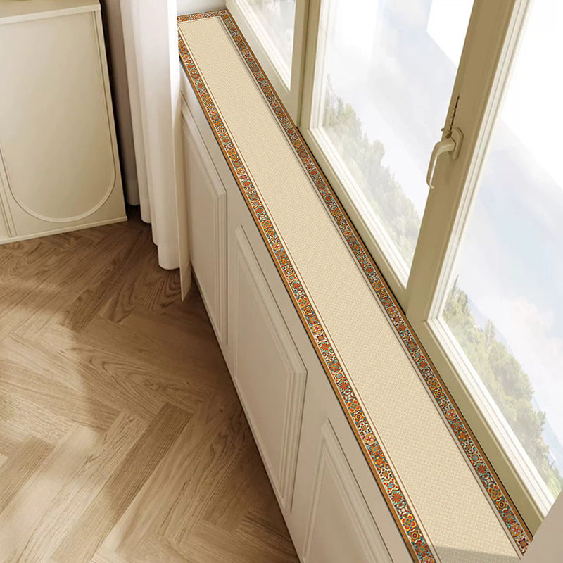 Floral Decorative Window Sill Mat