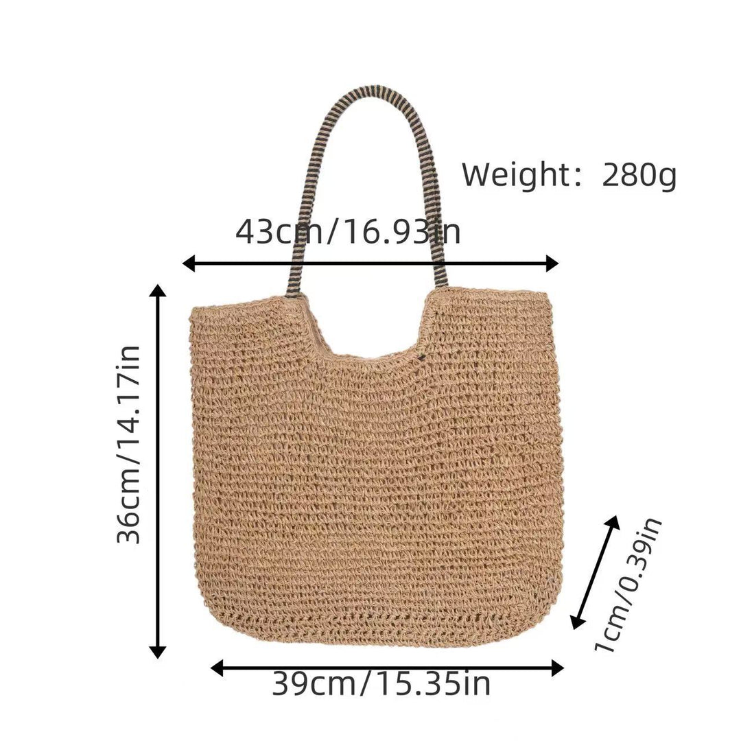 Large Braided Tote Bag Bowlift