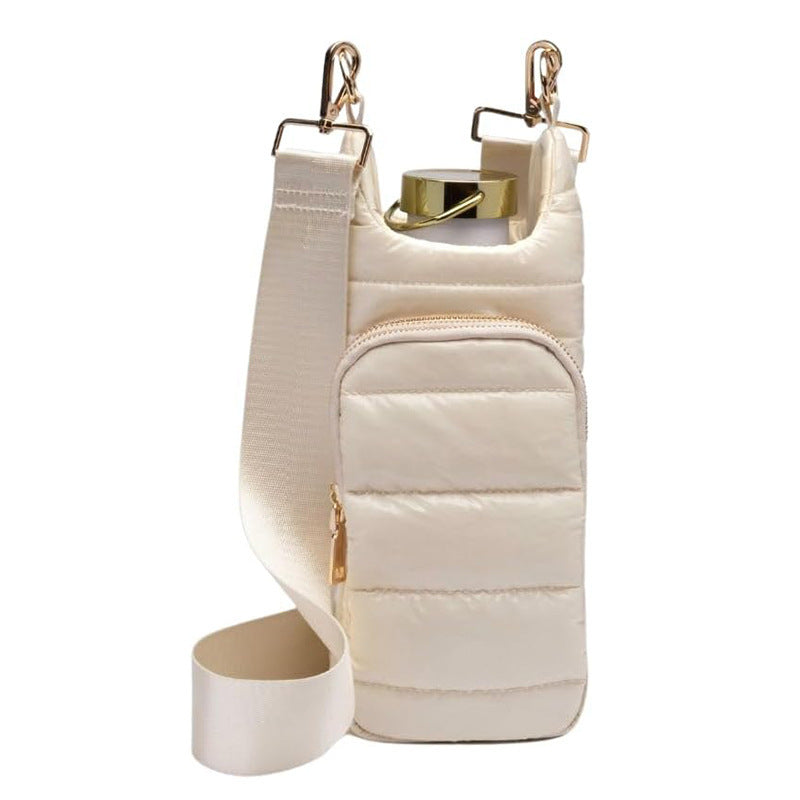 Insulated Water Bottle Carrying Bag with Versatile Compartments Bowlift
