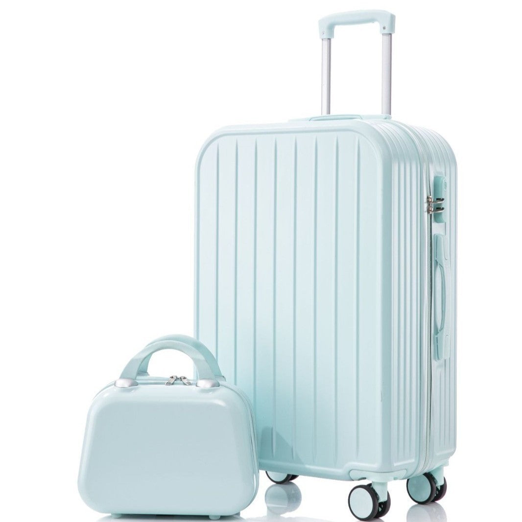 Unisex Lightweight Hard-Shell Wheeled Suitcase Bowlift