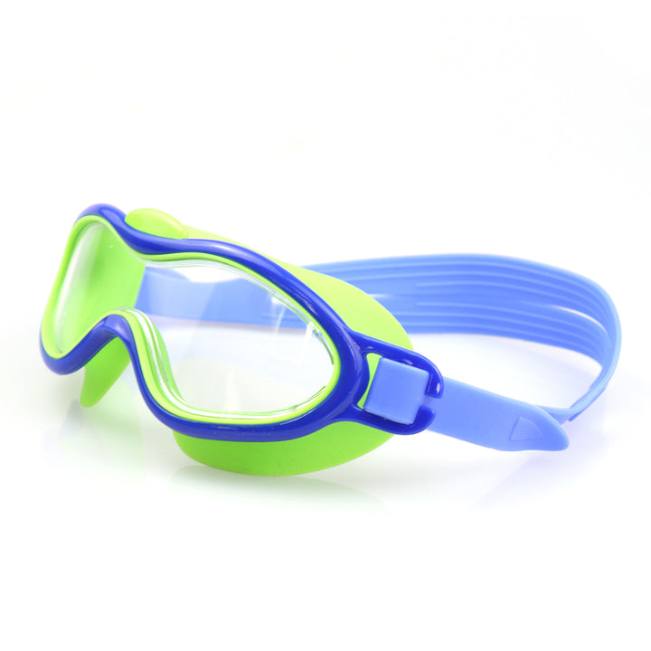 Waterproof swimming goggles with adjustable head strap and UV protection Bowlift
