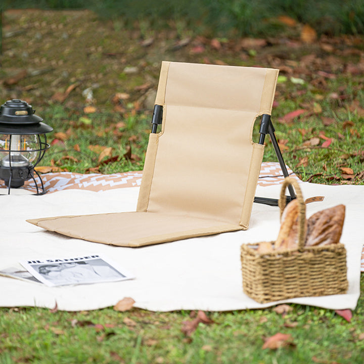 Foldable Outdoor Seat with Adjustable Backrest Bowlift
