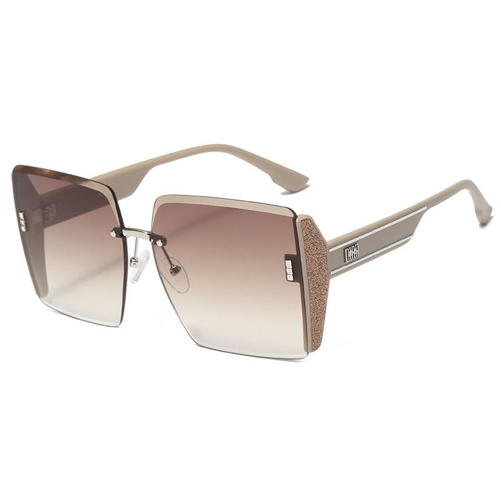 Women Oversized Sunglasses with Stylish Square Frame Bowlift