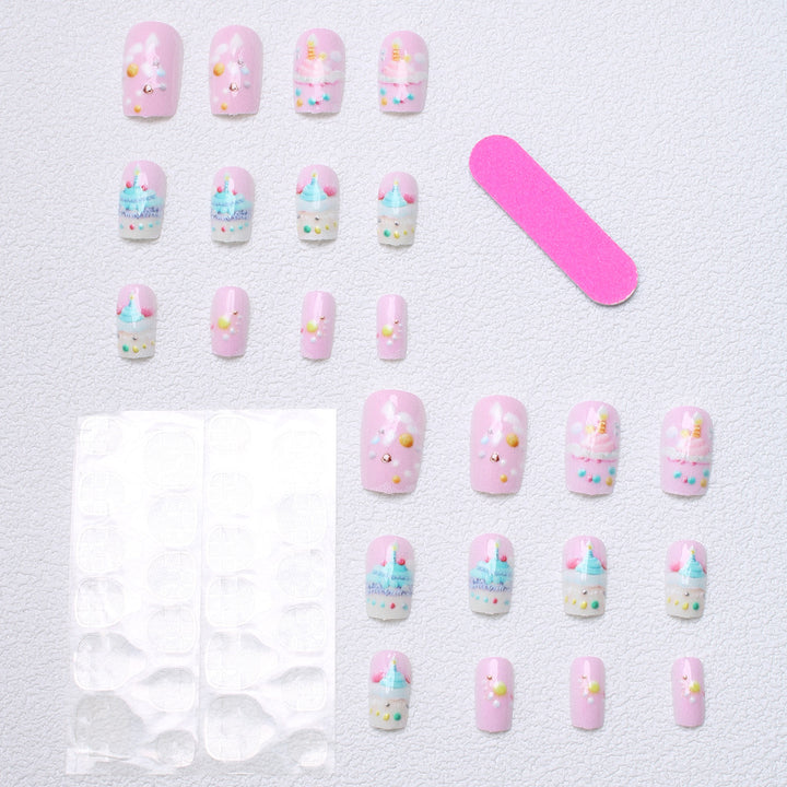 Celebration-Themed Press-On Nails Bowlift