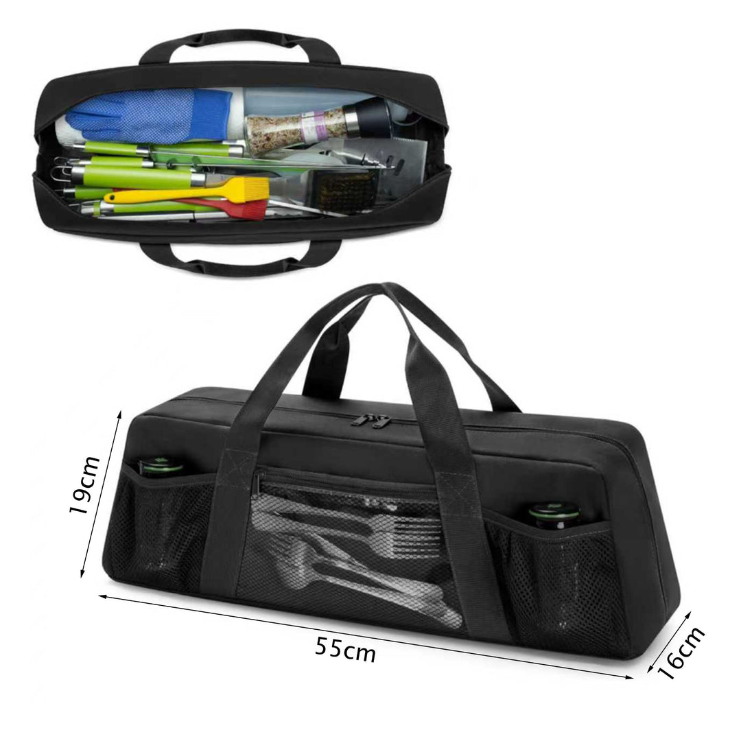 Practical tool bag with multiple compartments Bowlift