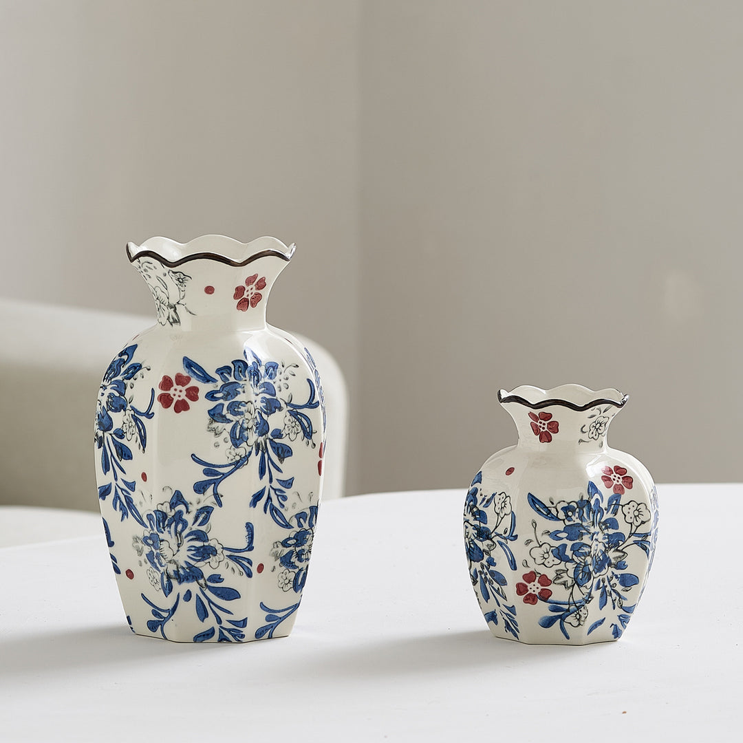 Elegant Ceramic Flower Vase Bowlift