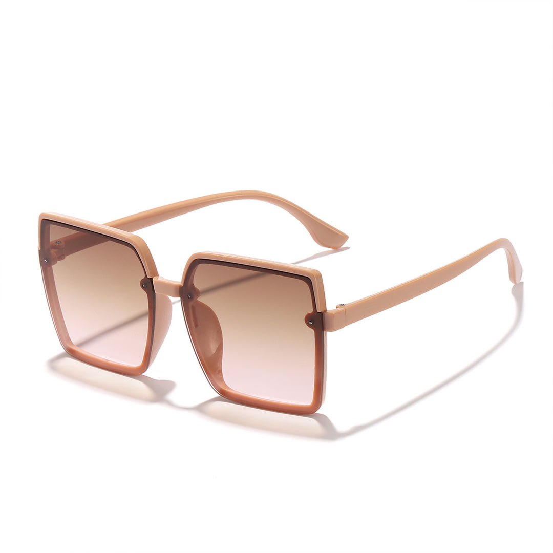 Ladies square sunglasses with UV protection and elegant frame structure Bowlift
