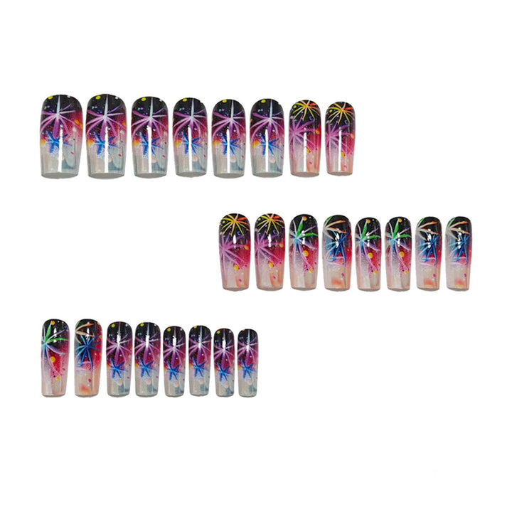 Art nails with graphic 3D design Bowlift