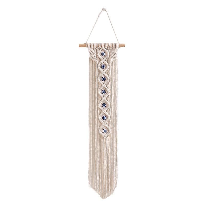 Macrame Decorative Wall Hanging with Eye Design Bowlift