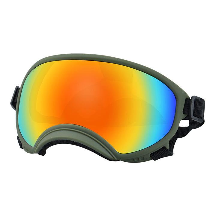 High-performance polarized snow and ski goggles with anti-fog airflow system Bowlift