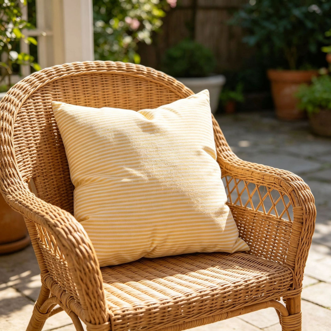 Decorative Striped Couch Pillow
