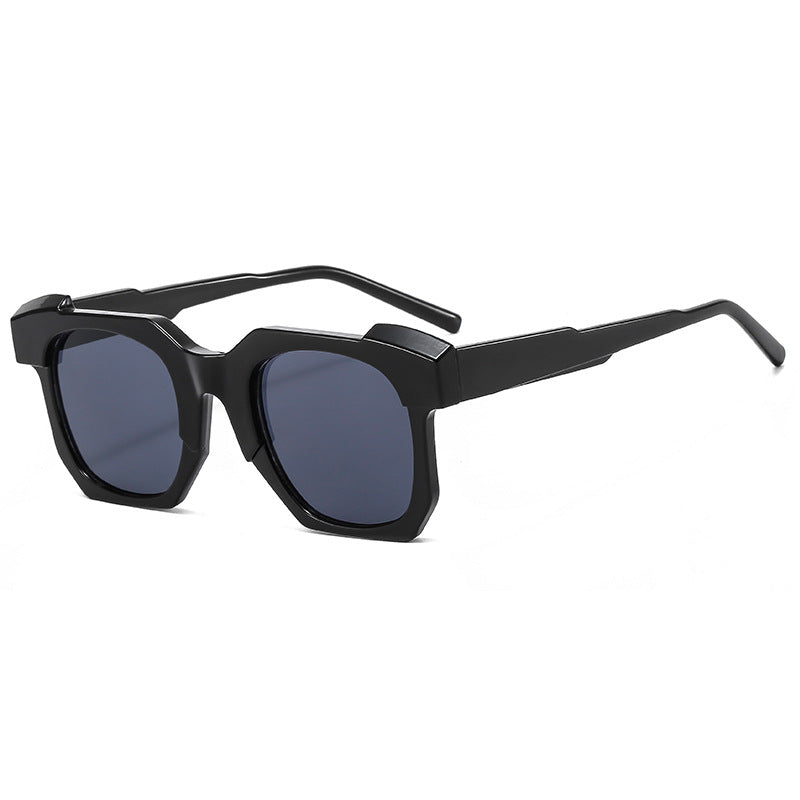 Women's fashionable sunglasses in square design with contrasting frame Bowlift