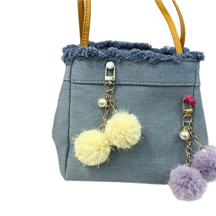 Stylish Denim Tote Bag Bowlift