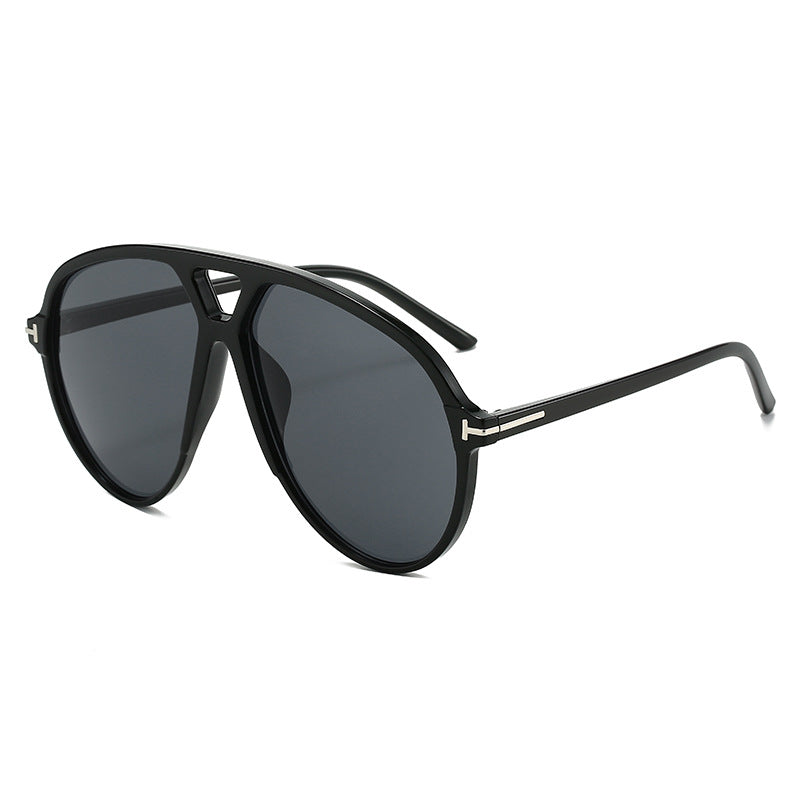 Women's oversized sunglasses in modern avant-garde design Bowlift