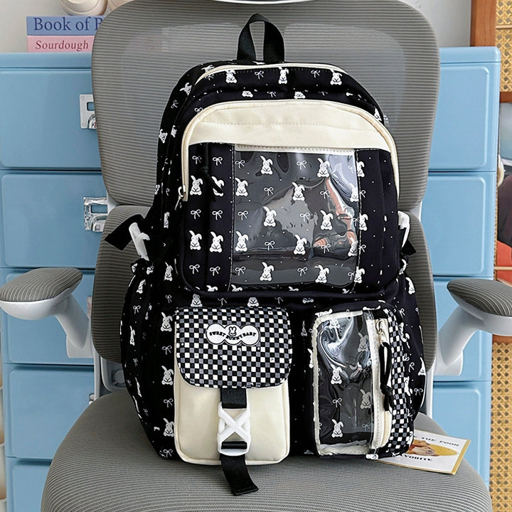 Playful Bunny-Themed Backpack