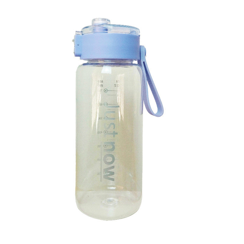 Unisex BPA-free water bottle with measuring scale Bowlift