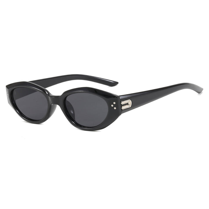 Women's Cat-Eye Sunglasses with Elegant Plastic Frame Bowlift