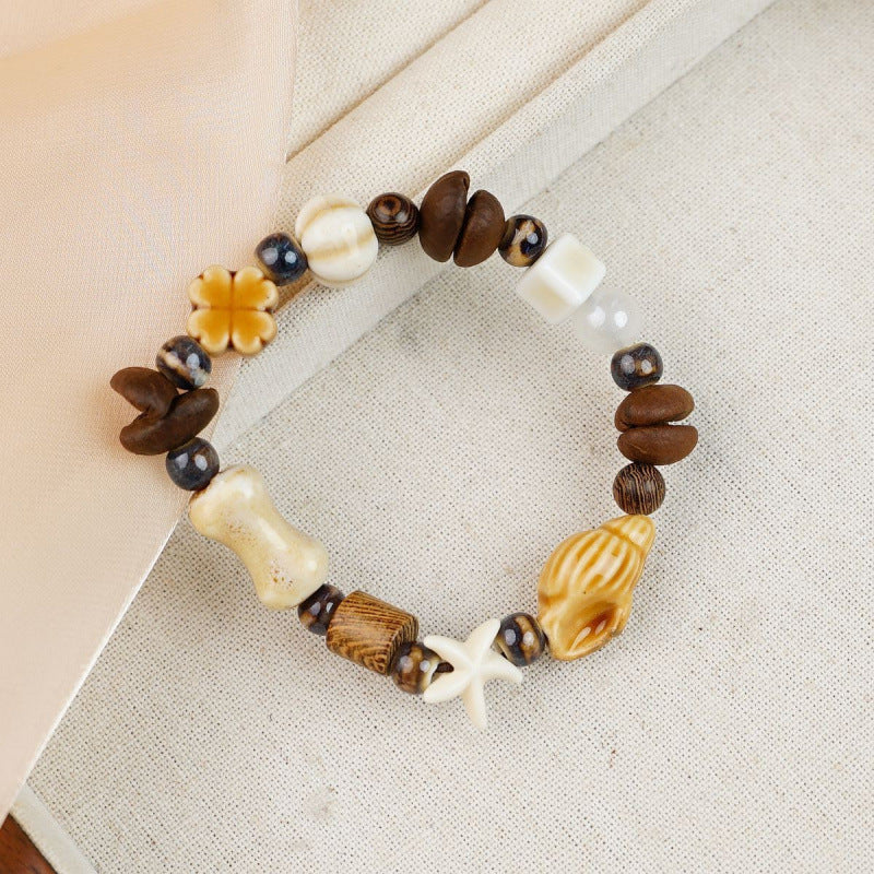 Heart-Shaped Beaded Bracelet Bowlift
