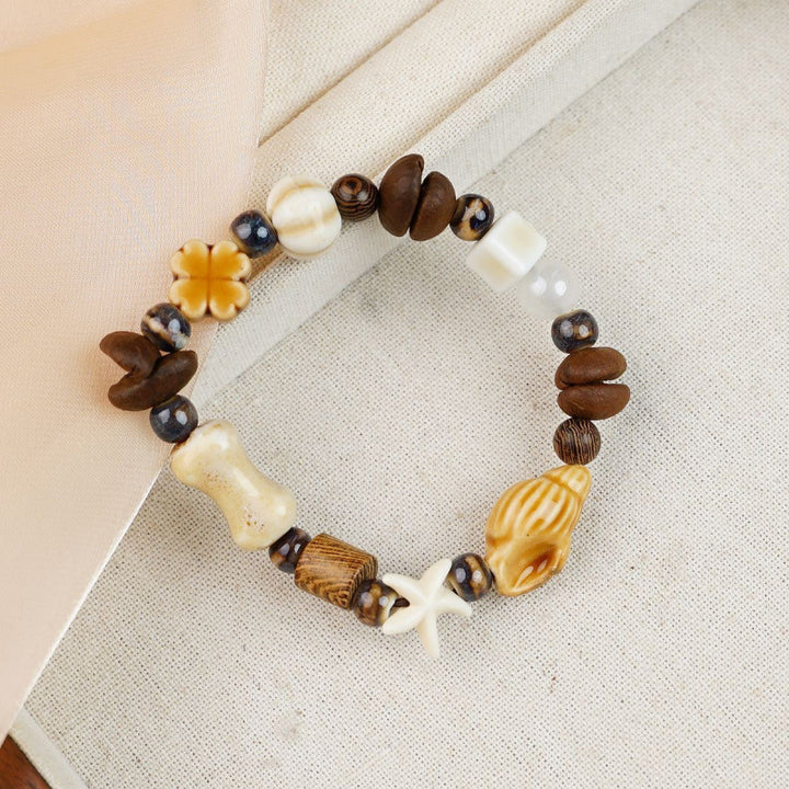 Heart-Shaped Beaded Bracelet Bowlift