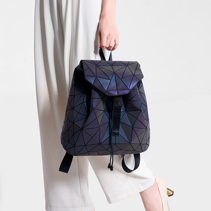 Geometric Patterned Backpack  1791995126
