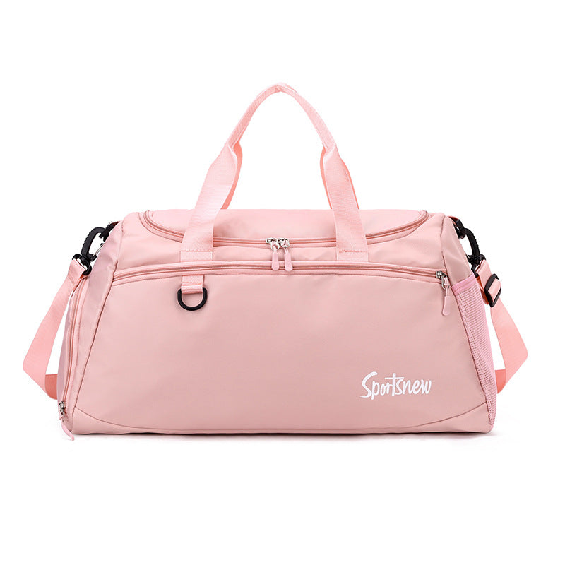Sporty travel bag with multifunctional inner compartment Bowlift