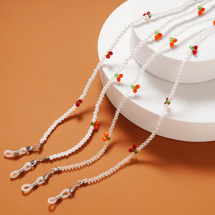 Beaded Eyewear Retainer Chain Bowlift