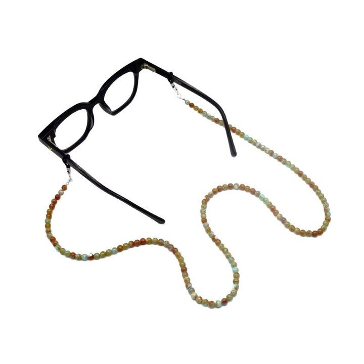 Beaded Eyewear Chain with Durable Clips Bowlift