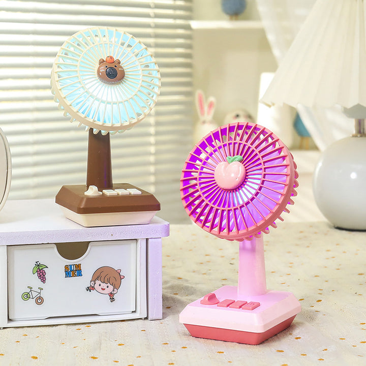 Women portable Mini Fan Bowlift