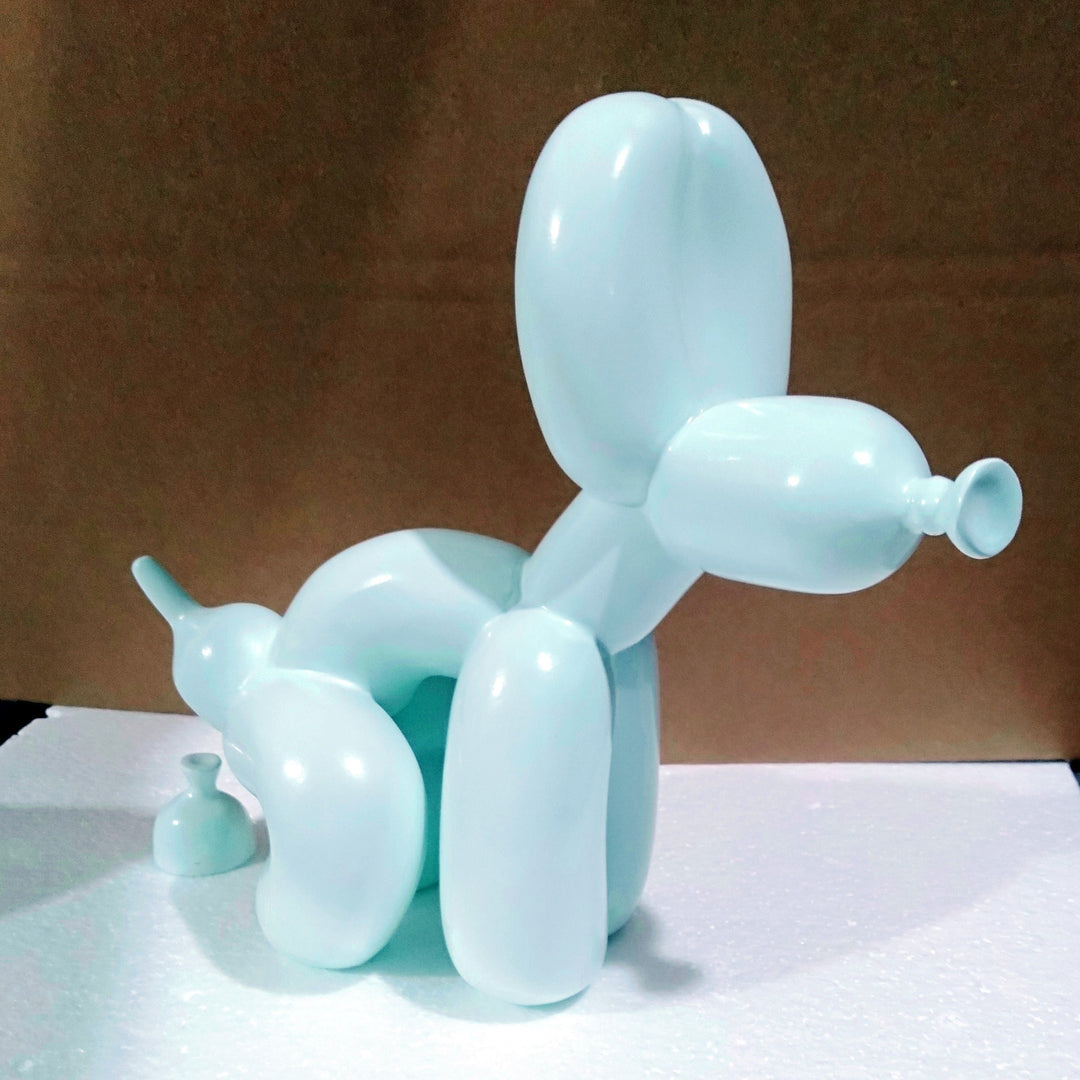 Decorative Dog Figure Bowlift