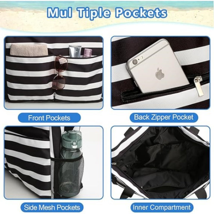Multifunctional shopping bag with multiple compartments Bowlift