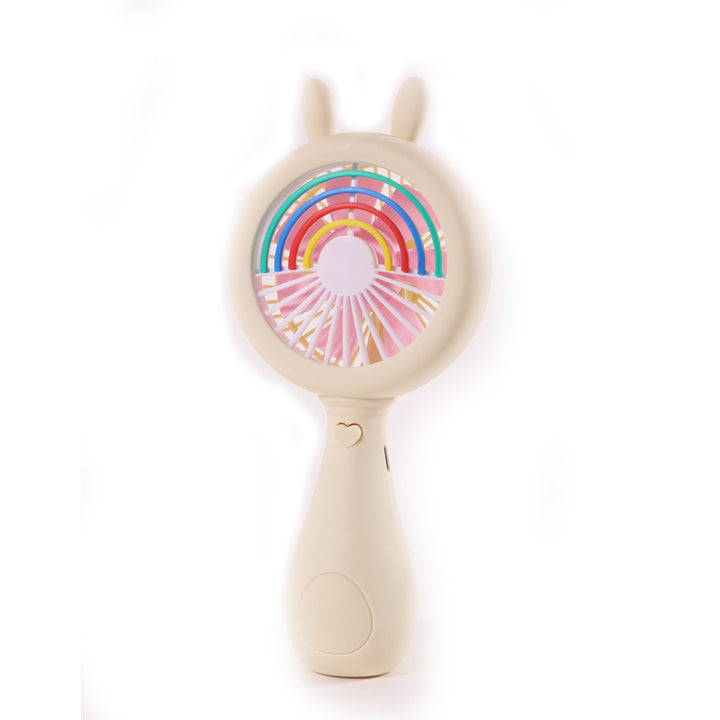 Unisex Portable Mini Fan in Cute Bunny Design Bowlift