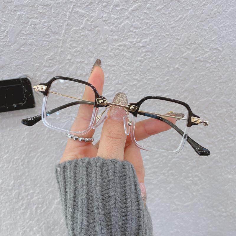 Ladies square fashion sunglasses with stylish metal frame Bowlift