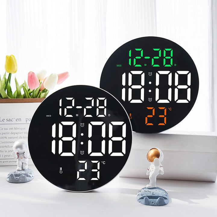 Digital multifunctional clock with temperature and hygrometer display Bowlift