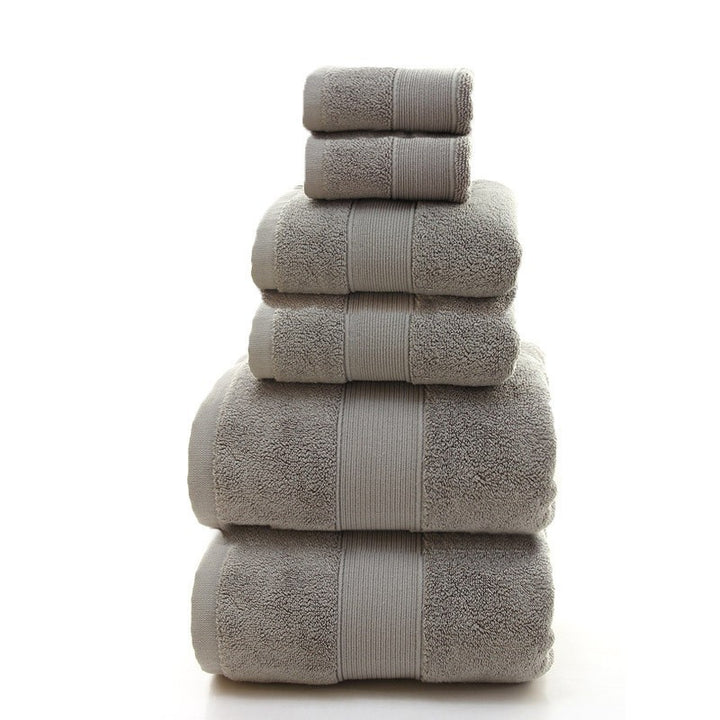 Terry Towel Set With Luxurious Textile Design Bowlift