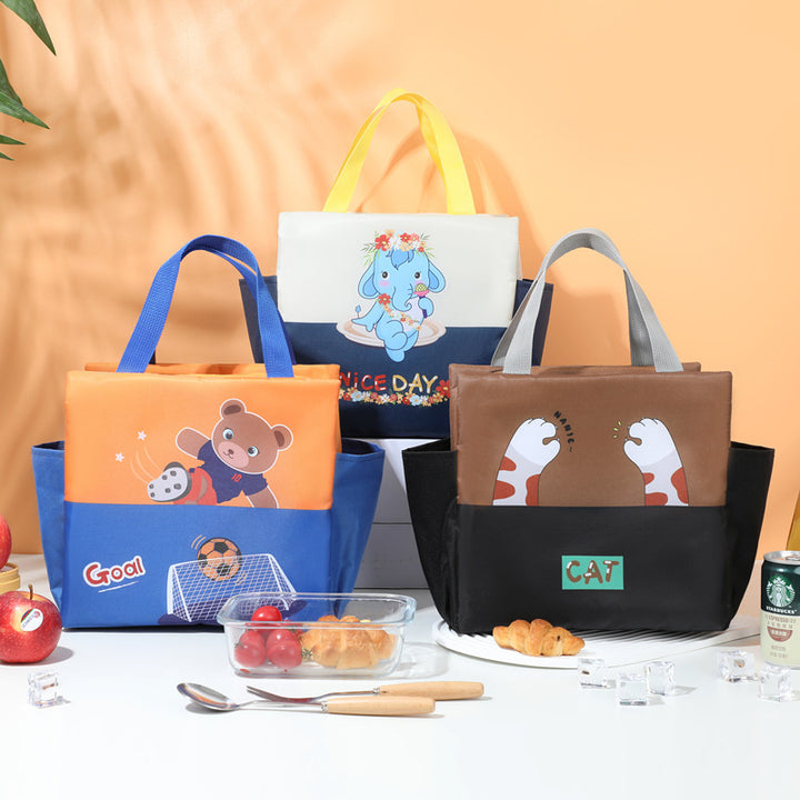 Insulated Animal-Themed Lunch Bag Bowlift