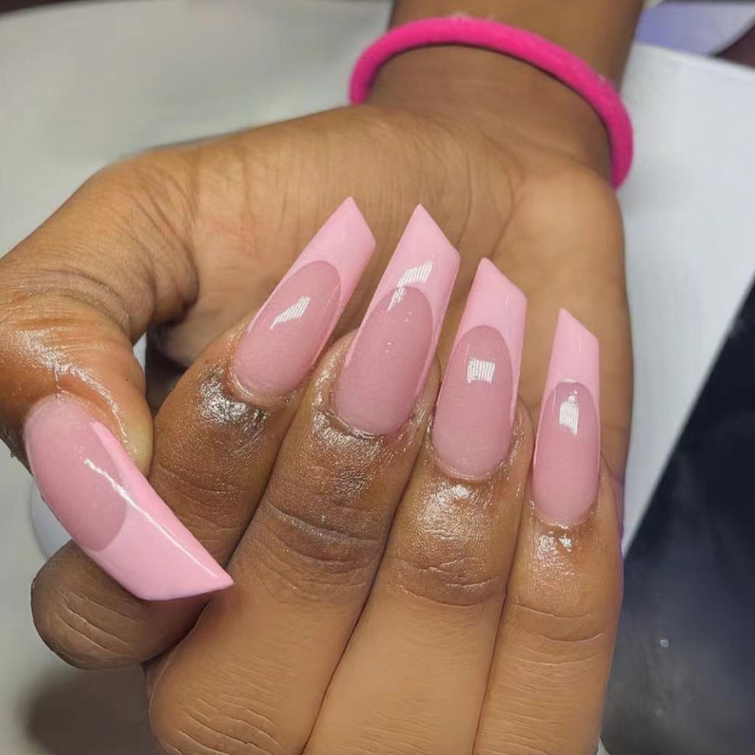 Sculpted Acrylic Nail Enhancements Bowlift