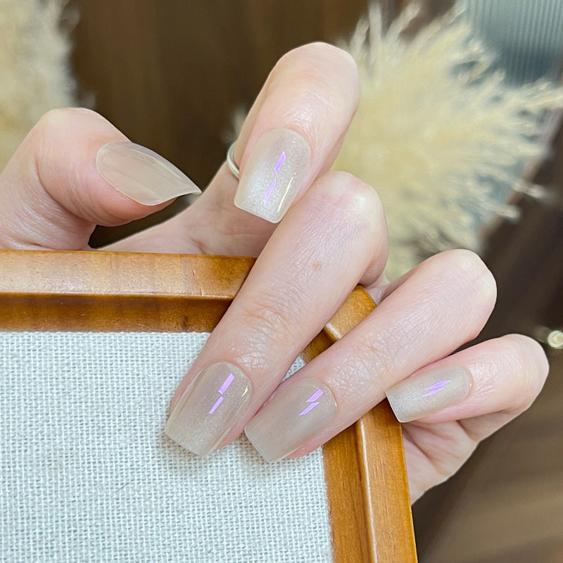 Elegant Nail Art Press-On Nails Bowlift