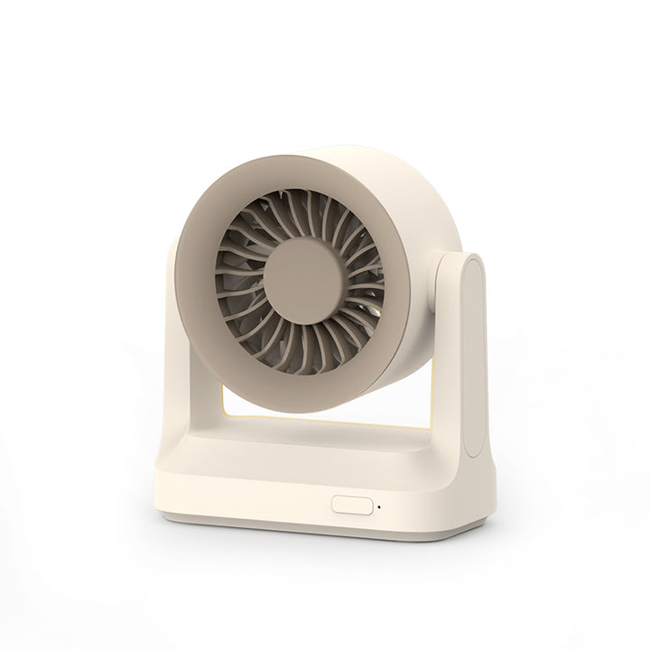 Unisex nan compact table fan and air circulator with swivel head and quiet DC motor Bowlift