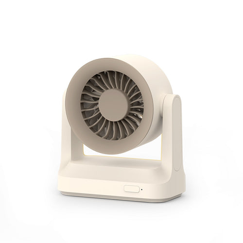 Unisex nan compact table fan and air circulator with swivel head and quiet DC motor Bowlift