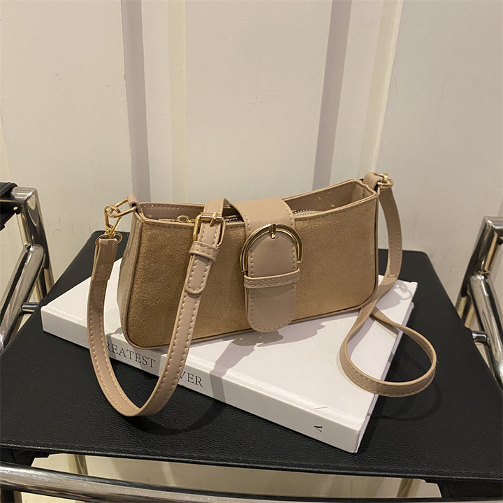 Stylish Buckled Mini Crossbody Bag