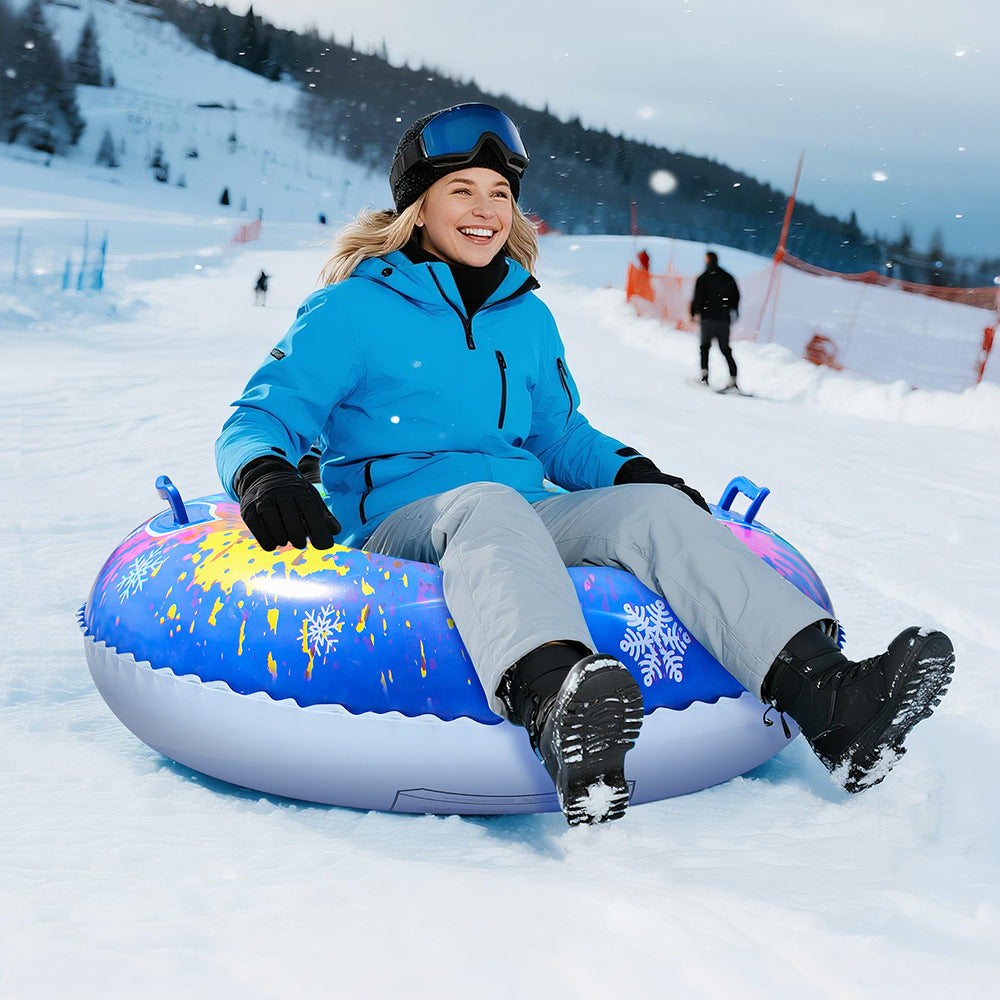 Unisex Inflatable Snow Sled Bowlift